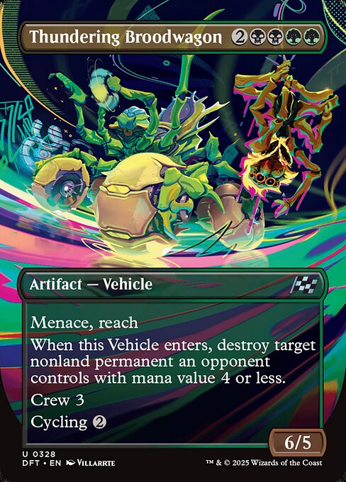 Thundering Broodwagon (Borderless) - Aetherdrift - U - 328