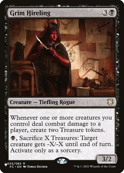 Grim Hireling - The List Reprints - R - 025/062