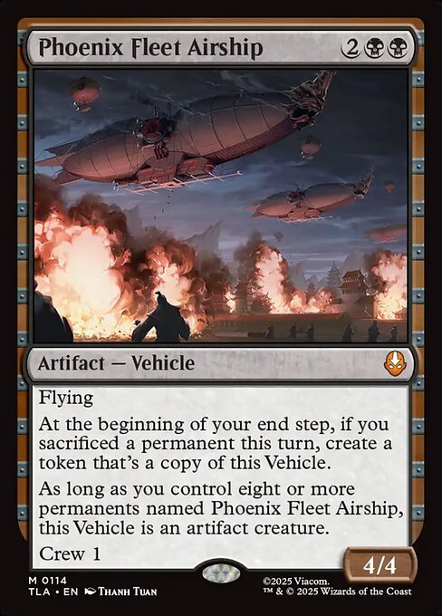 Phoenix Fleet Airship - Avatar: The Last Airbender - M - 114