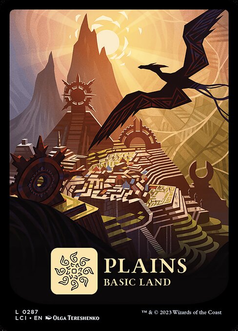 Plains (0287) - The Lost Caverns of Ixalan - L - 287