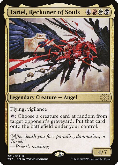 Tariel, Reckoner of Souls - Double Masters 2022 - R - 281