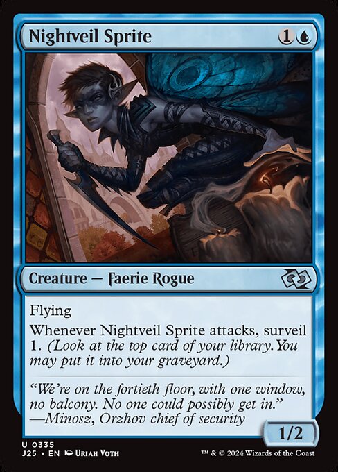 Nightveil Sprite - Foundations Jumpstart - U - 335