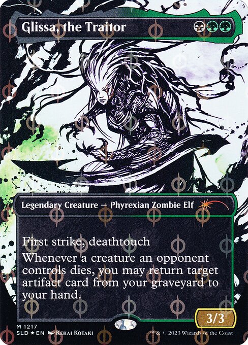 Glissa, the Traitor (Step-and-Compleat Foil) - Secret Lair Drop Series - M - 1217