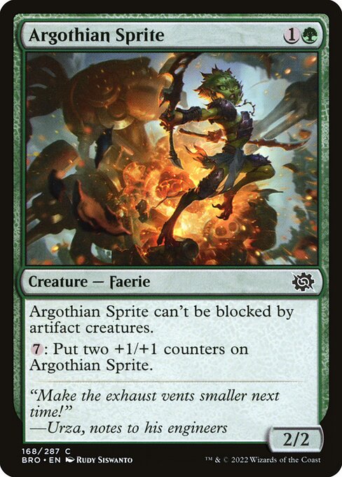 Argothian Sprite - The Brothers' War - C - 168