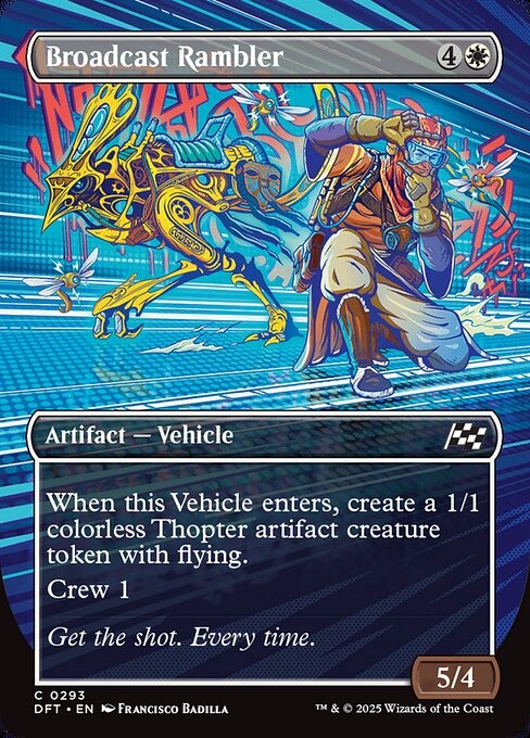 Broadcast Rambler (Borderless) - Aetherdrift - C - 293