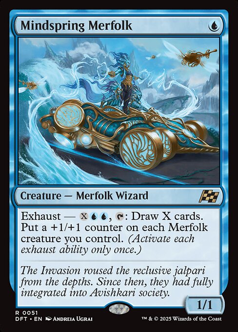 Mindspring Merfolk - Aetherdrift - R - 51