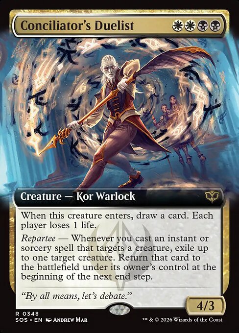 Conciliator's Duelist (Extended Art) - Secrets of Strixhaven - R - 348