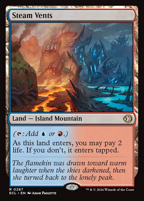Steam Vents - Lorwyn Eclipsed - R - 267
