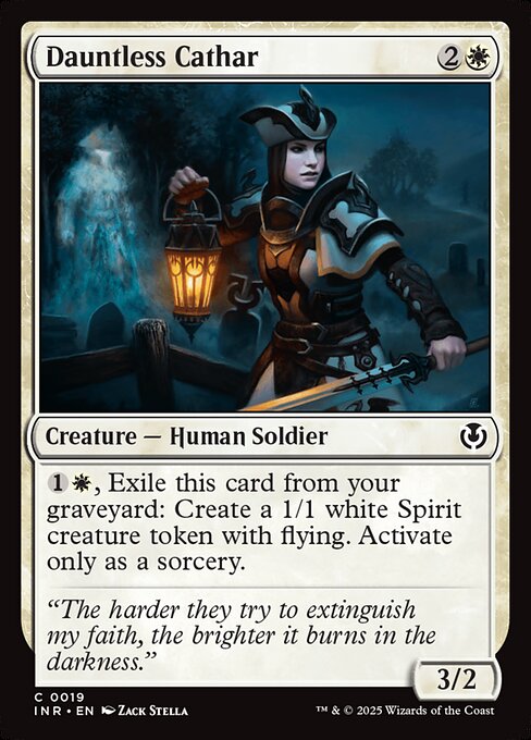 Dauntless Cathar - Innistrad Remastered - C - 19