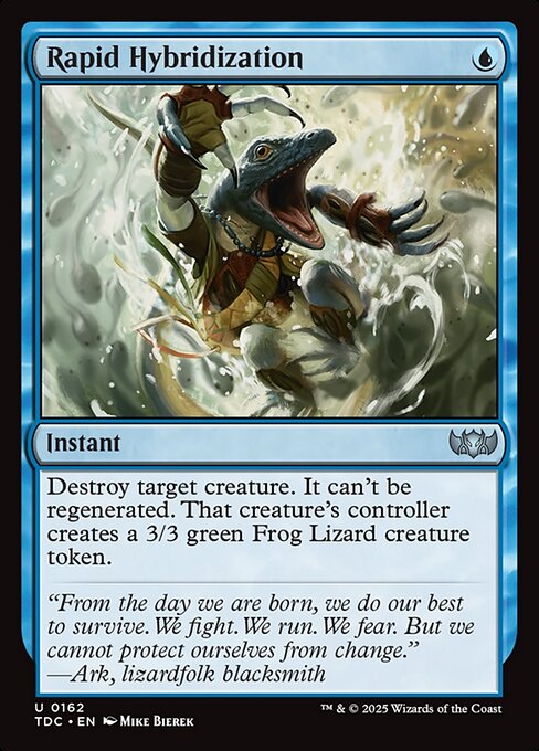 Rapid Hybridization - Commander: Tarkir: Dragonstorm - U - 162