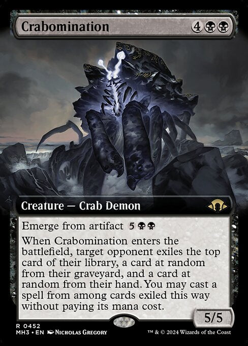 Crabomination (Extended Art) - Modern Horizons 3 - R - 452