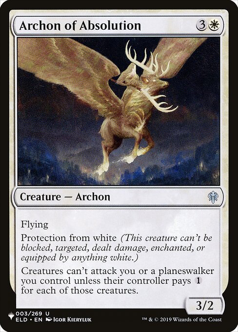 Archon of Absolution - The List Reprints - U - 003/269