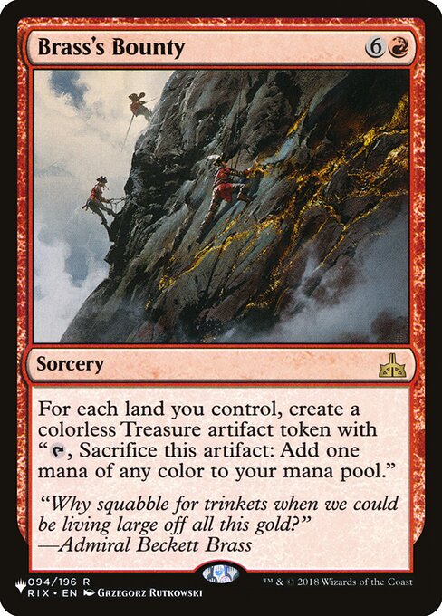 Brass's Bounty - The List Reprints - R - 094/196