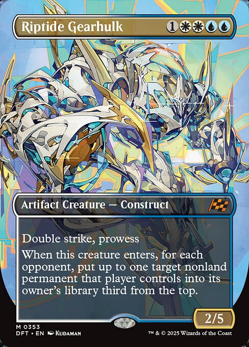Riptide Gearhulk (Borderless) - Aetherdrift - M - 353