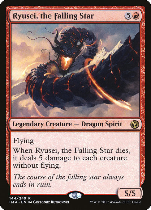 Ryusei, the Falling Star - Iconic Masters - R - 144