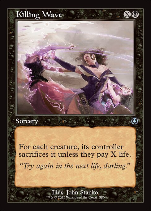 Killing Wave (Retro Frame) - Innistrad Remastered - U - 386