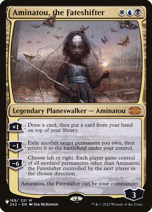 Aminatou, the Fateshifter - The List Reprints - M - 169/331