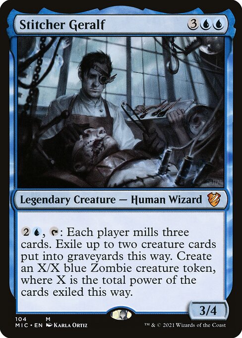 Stitcher Geralf - Commander: Innistrad: Midnight Hunt - M - 104