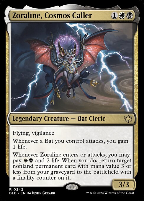 Zoraline, Cosmos Caller - Bloomburrow - R - 242