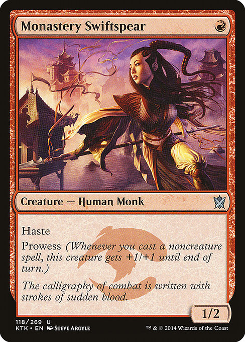 Monastery Swiftspear - Khans of Tarkir - U - 118