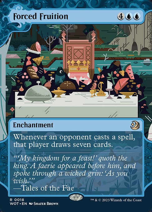 Forced Fruition - Wilds of Eldraine: Enchanting Tales - R - 18