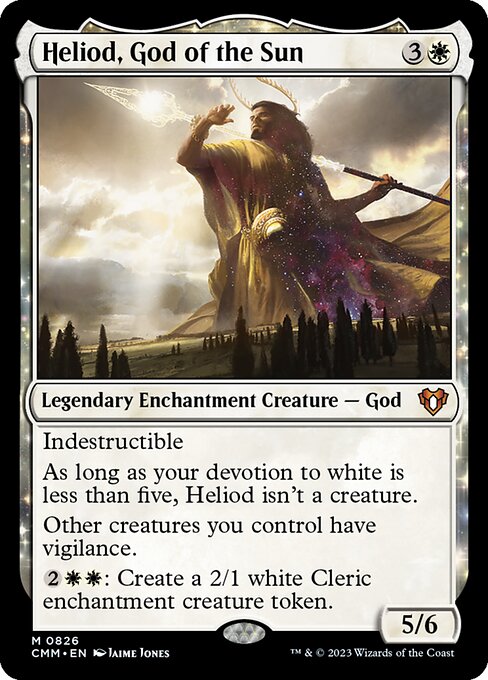 Heliod, God of the Sun - Commander Masters - M - 826