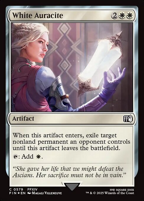 White Auracite (Surge Foil) - FINAL FANTASY - C - 579
