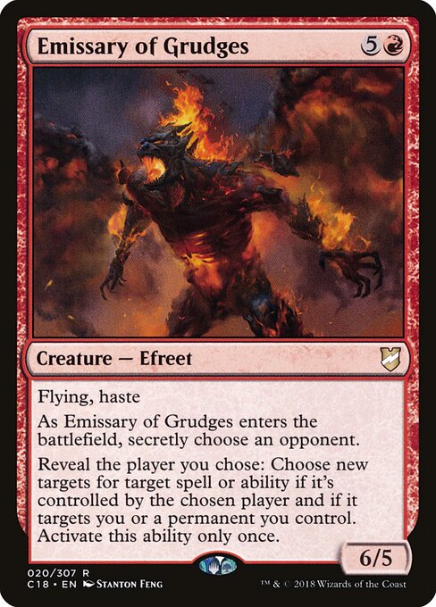 Emissary of Grudges - Commander 2018 - R - 20