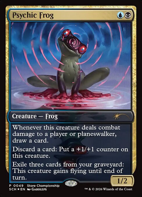 Psychic Frog - Game Day & Store Championship Promos - P - 49