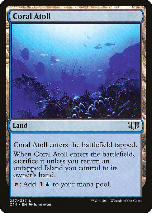 Coral Atoll - Commander 2014 - U - 287