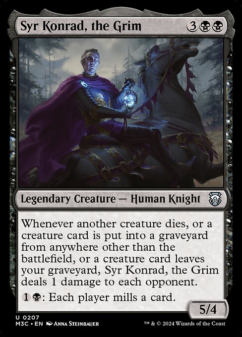 Syr Konrad, the Grim - Commander: Modern Horizons 3 - U - 207