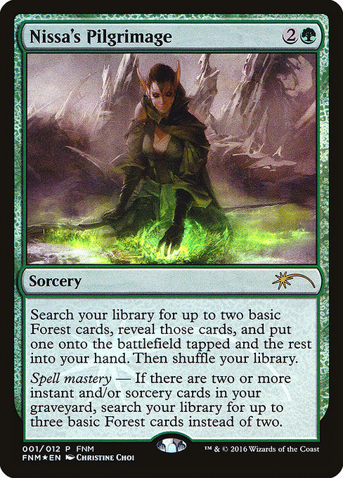 Nissa's Pilgrimage - FNM Promos - P - 1