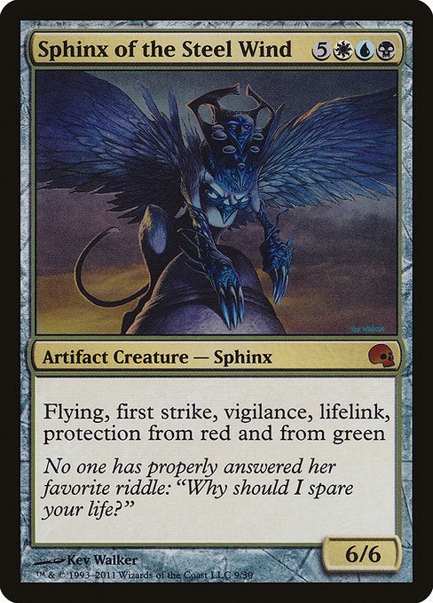 Sphinx of the Steel Wind - Premium Deck Series: Graveborn - M - 9