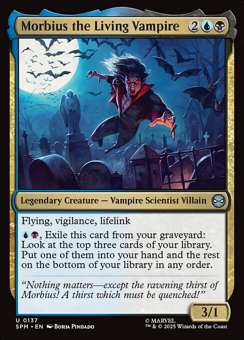 Morbius the Living Vampire - Marvel's Spider-Man - U - 137