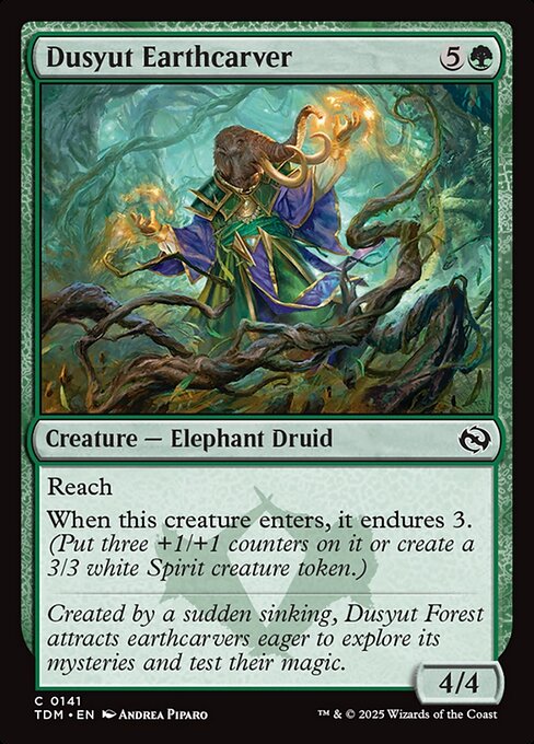 Dusyut Earthcarver - Tarkir: Dragonstorm - C - 141