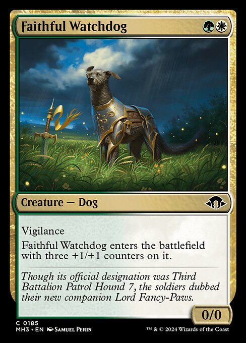 Faithful Watchdog - Modern Horizons 3 - C - 185