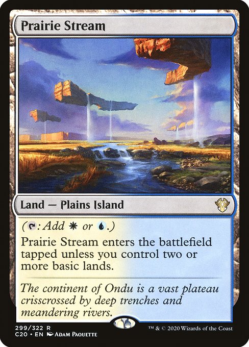 Prairie Stream - Commander 2020 - R - 299