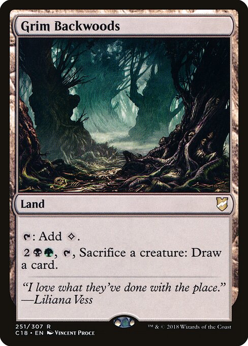 Grim Backwoods - Commander 2018 - R - 251