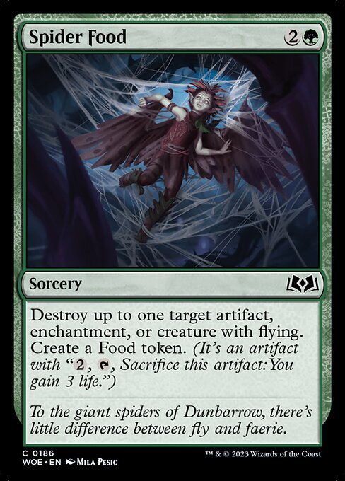 Spider Food - Wilds of Eldraine - C - 186