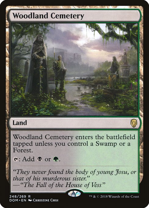 Woodland Cemetery - Dominaria - R - 248