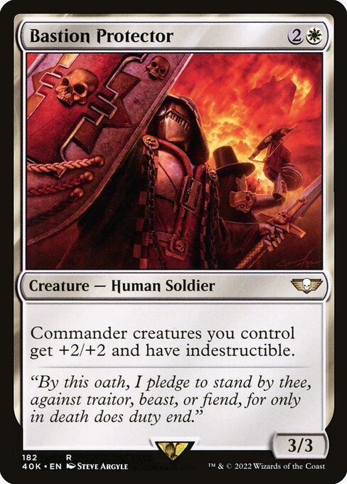Bastion Protector - Universes Beyond: Warhammer 40,000 - R - 182