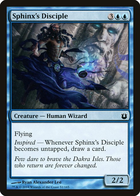 Sphinx's Disciple - Born of the Gods - C - 51