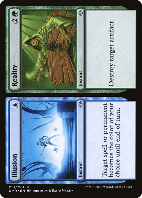 Illusion // Reality - Dominaria Remastered - U - 213