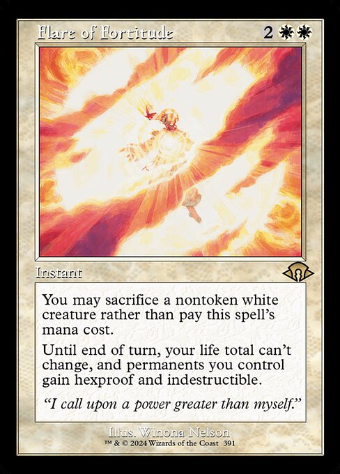 Flare of Fortitude (Retro Frame) - Modern Horizons 3 - R - 391