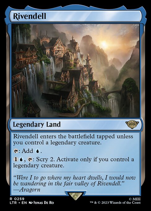 Rivendell - Universes Beyond: The Lord of the Rings: Tales of Middle-earth - R - 259