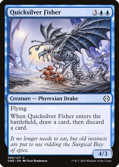 Quicksilver Fisher - Phyrexia: All Will Be One - C - 66