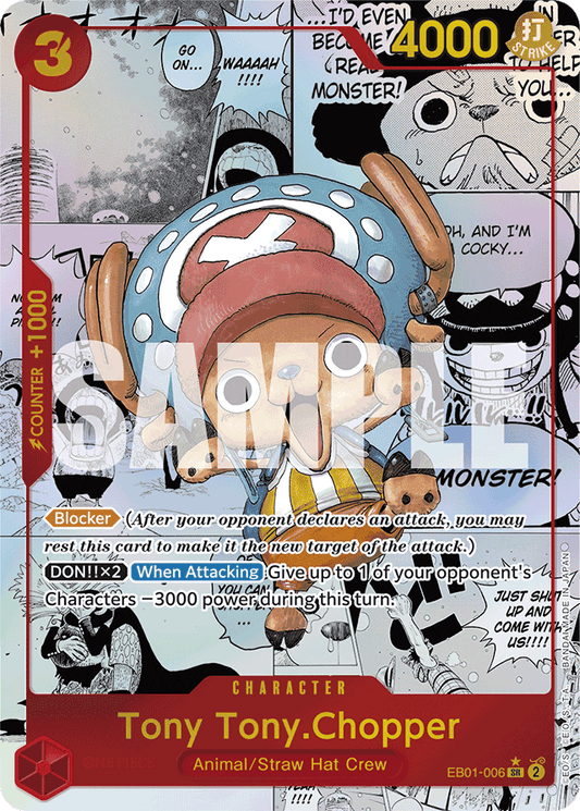 Tony Tony.Chopper (EB01-006) (Manga) - Premium Booster -The Best- - SR - EB01-006