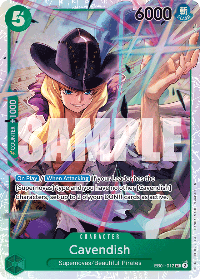 Cavendish - EB01-012 (Reprint) - Premium Booster -The Best- Vol. 2 - SR - EB01-012