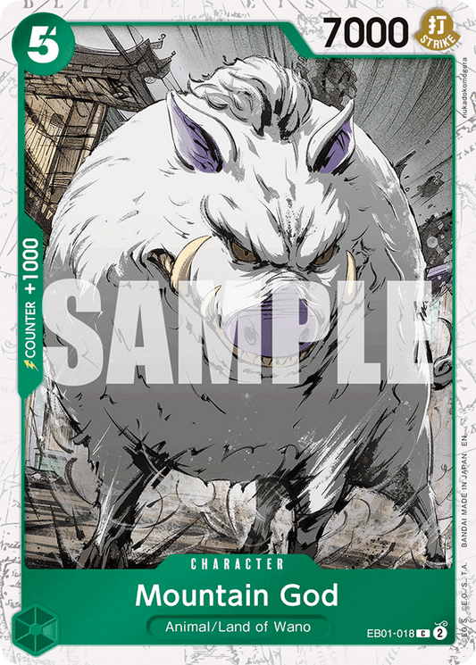 Mountain God (Pirate Foil) - Premium Booster -The Best- Vol. 2 - C - EB01-018