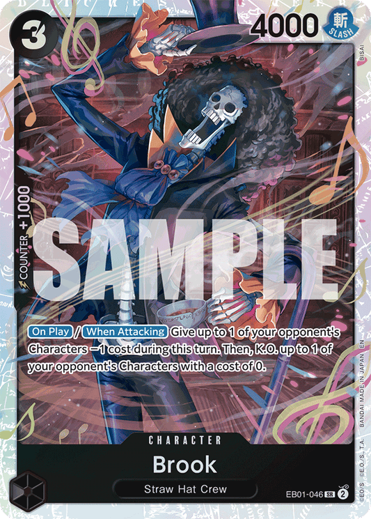 Brook - EB01-046 (Reprint) - Premium Booster -The Best- Vol. 2 - SR - EB01-046